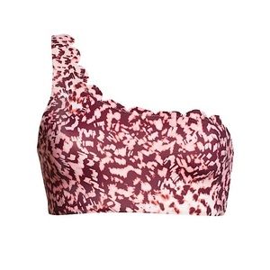 Chelsea28 One Shoulder Bikini Top Sz Small